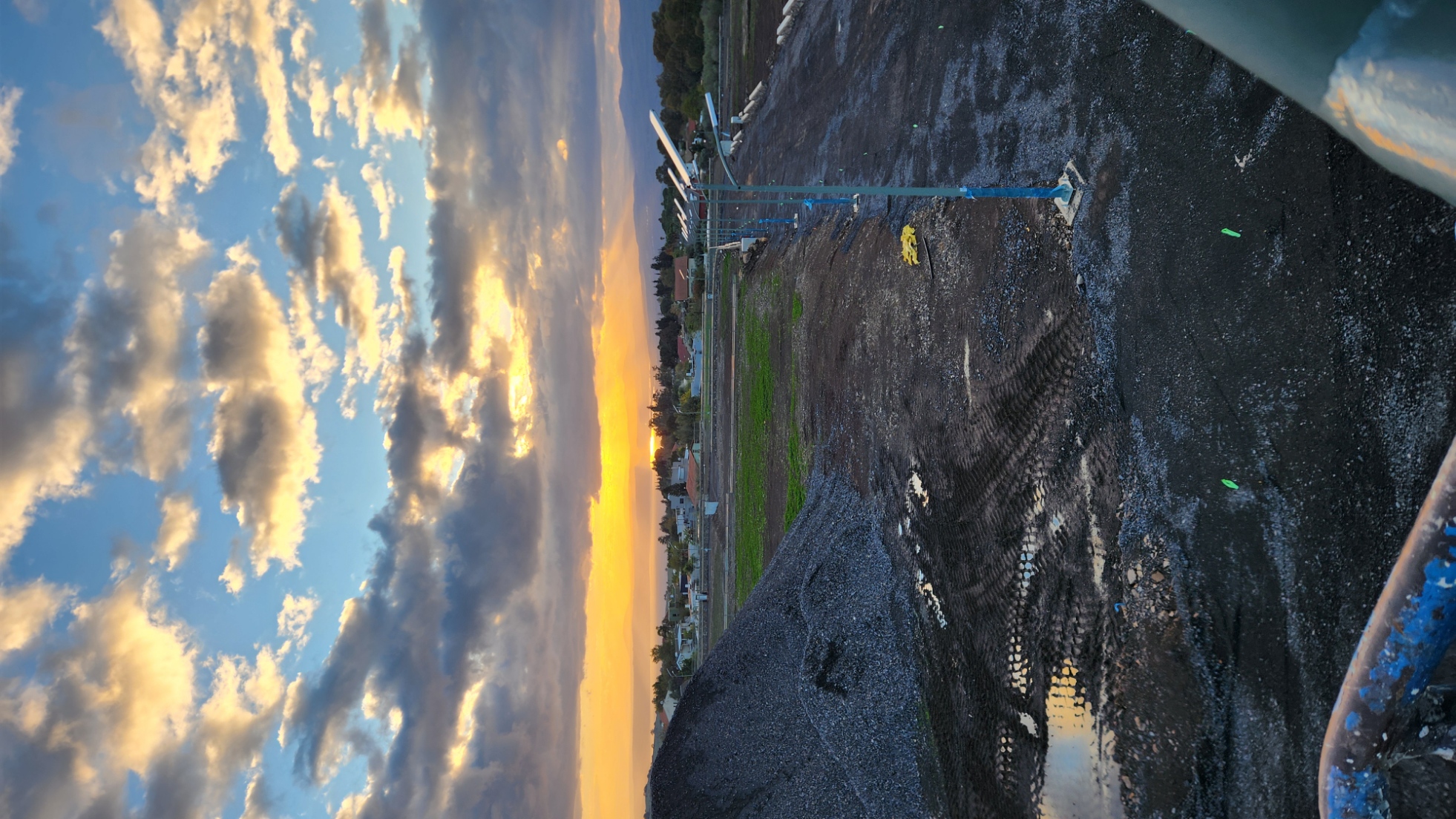 Pole setup in the field